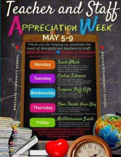Teacher Appreciation Week Flyer